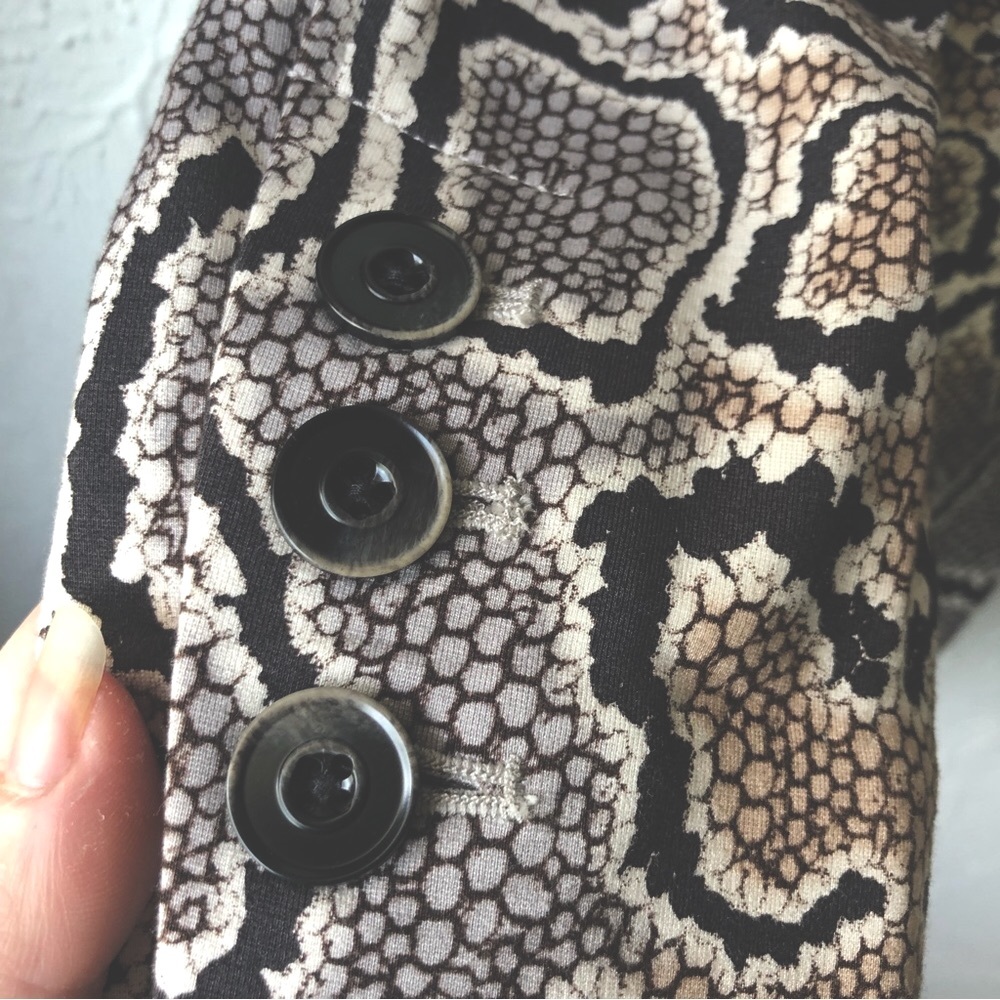 Cabi Python Double Breasted Blazer - image 7